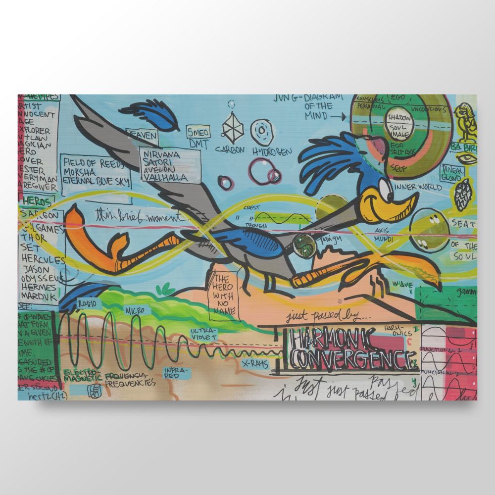 Harmonic Convergence, This Brief Moment - Lebo Brushed Aluminum Artbond